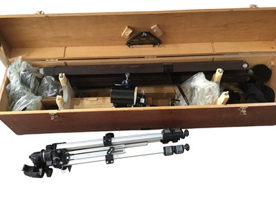 Lot 432 - VINTAGE TELESCOPE TRIPOD