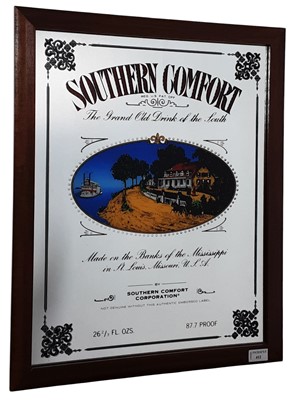 Lot 412 - SOUTHERN COMFORT WHISKY MIRROR