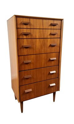 Lot 251 - MID CENTURY G-PLAN OAK CHEST OF DRAWERS
