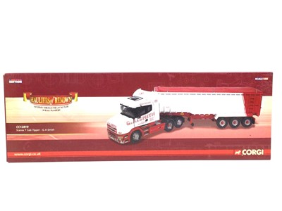 Lot 299 - CORGI CC12819 SCANIA T CAB TIPPER