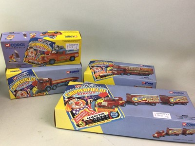 Lot 303 - CORGI, CHIPPERFIELDS CIRCUS MODELS