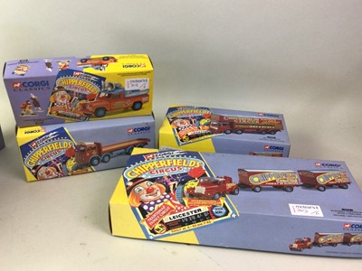 Lot 303 - CORGI, CHIPPERFIELDS CIRCUS MODELS