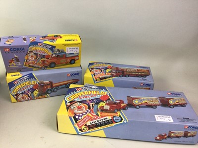 Lot 303 - CORGI, CHIPPERFIELDS CIRCUS MODELS