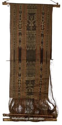 Lot 1584 - IKAT BACK WEAVE PANEL