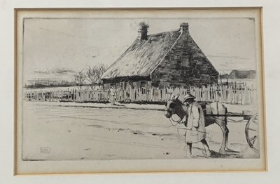Lot 557 - SIR DAVID YOUNG CAMERON ARSA RSW RA RSA (SCOTTISH 1865 - 1945)