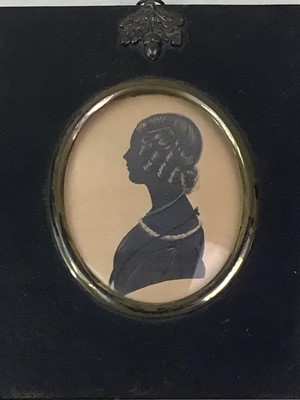Lot 592 - TWO PORTRAIT MINIATURES