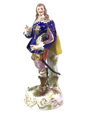 Lot 632 - DERBY PORCELAIN FIGURE