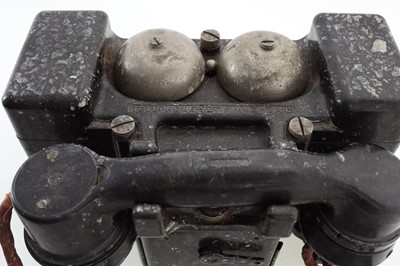 Lot 494 - FIELD TELEPHONE SET "F" MK II T.M.C.
