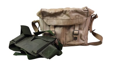 Lot 591 - GROUP OF MILITARY CANVAS BAGS