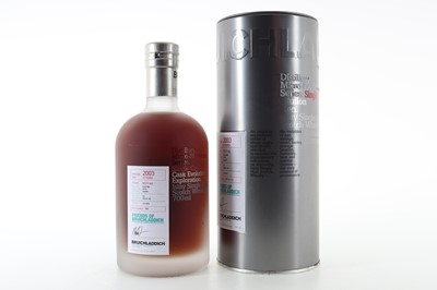 Lot 72 - BRUICHLADDICH 2003 15 YEAR OLD MICRO PROVENANCE SINGLE CASK #221 FRIENDS OF BRUICHLADDICH