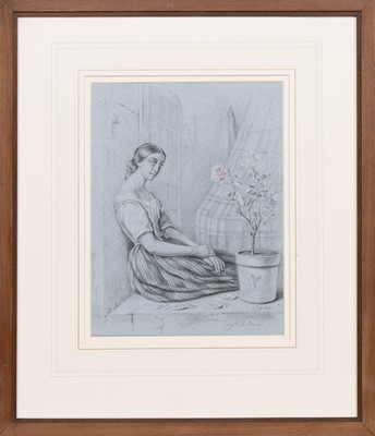 Lot 748 - AUGUSTA LEBARIB-DESVES (FRENCH 1806 - 1894)