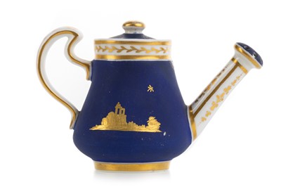 Lot 1268 - MINIATURE CERAMIC WATERING CAN