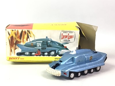 Lot 309 - DINKY CAPTAIN SCARLET'S SPECTRUM PURSUIT VEHICLE