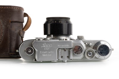 Lot 1001 - LEICA 111a D.R.P. RANGEFINDER CAMERA