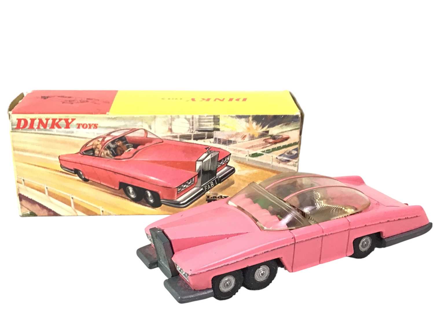 Lot 316 - DINKY TOYS LADY PENELOPE'S FAB 1 CAR