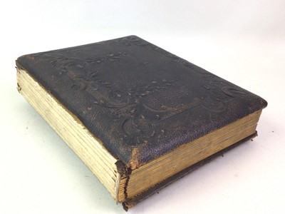 Lot 699 - LATE VICTORIAN PHOTOGRAPH ALBUM