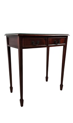 Lot 728 - MAHOGANY HALL TABLE
