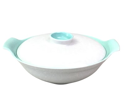 Lot 721 - GROUP OF POOLE TWIN TONE DINNER WARES