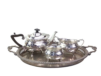 Lot 783 - GROUP OF SILVER PLATE