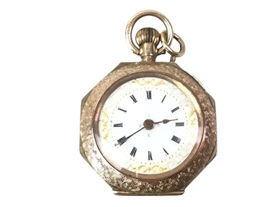 Lot 784 - LADY'S WATCH FOB