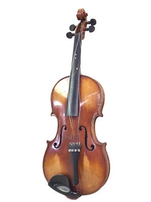 Lot 792 - VIOLIN AND BOW