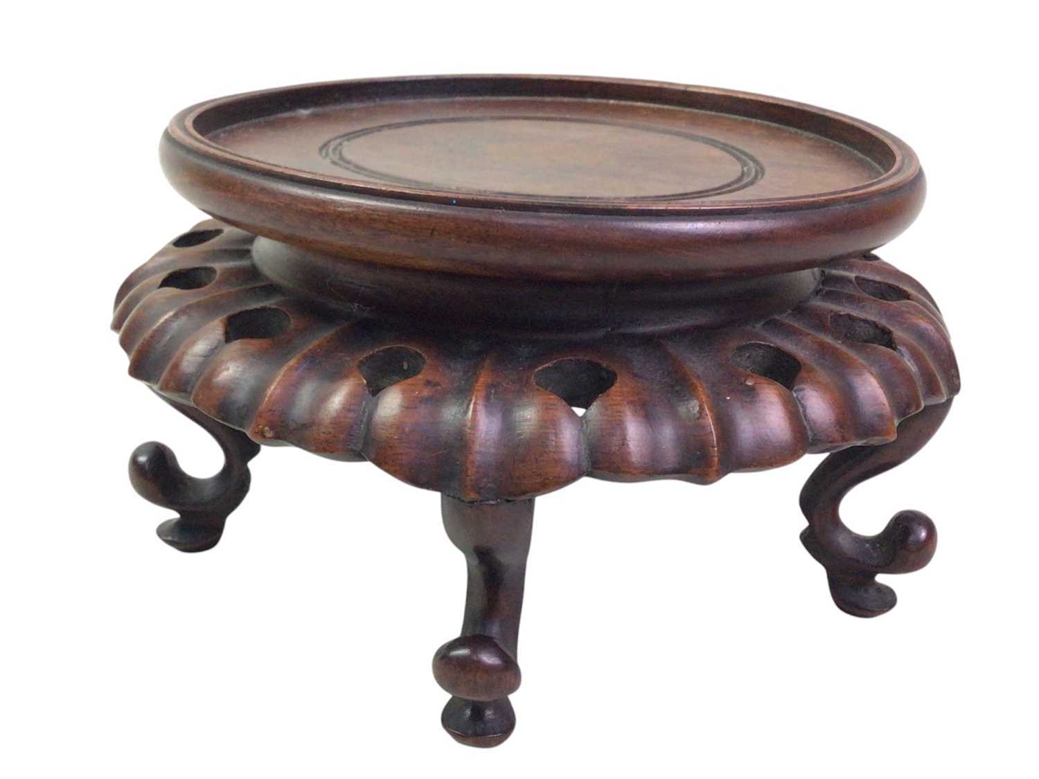 Lot 737 - COLLECTION OF CHINESE AND ASIAN HARDWOOD STANDS