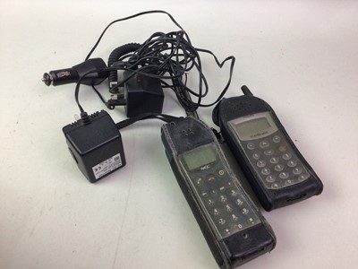 Lot 27 - TWO RETRO MOBILE PHONES