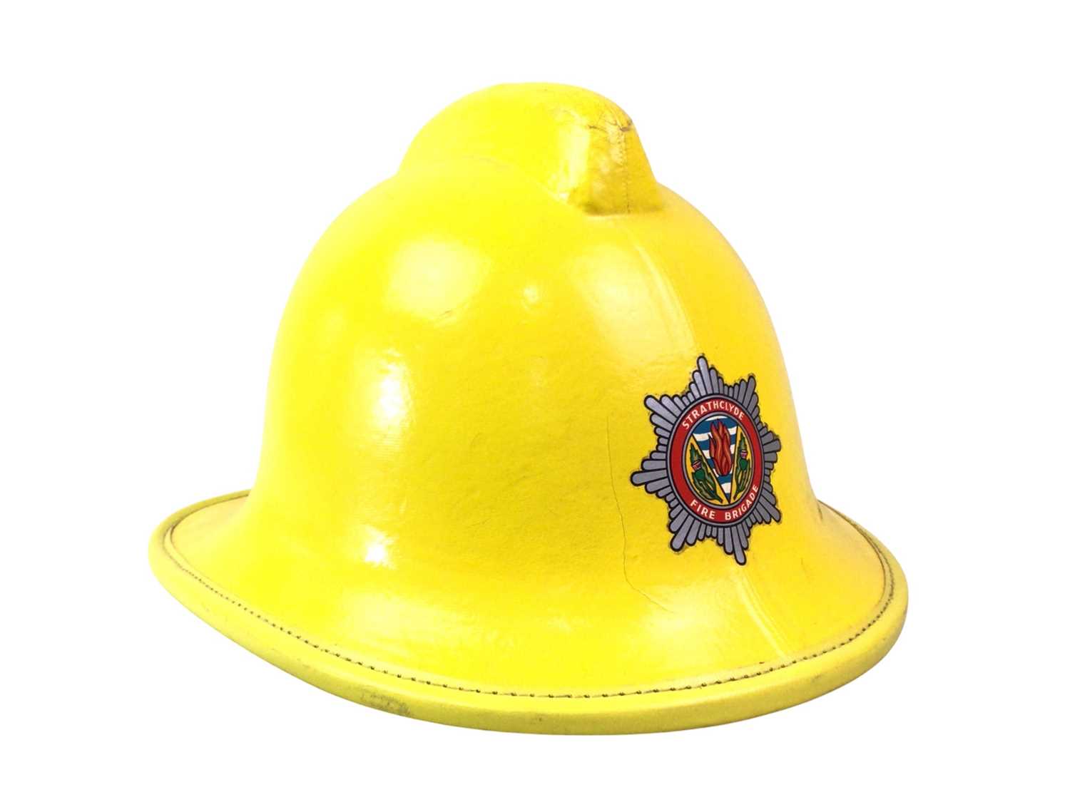 Lot 42 - TWO STRATHCLYDE FIRE BRIGADE HELMETS