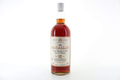 Lot 134 - MACALLAN 12 YEAR OLD 1990S 3 LITRE BOTTLE