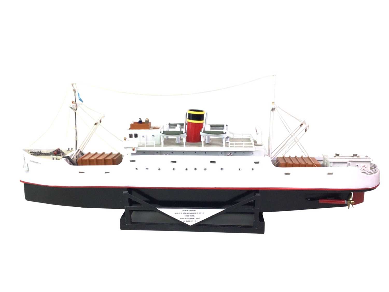 Lot 84 - MODEL OF S.S. ESCONDIDO