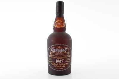 Lot 170 - GLENTURRET 1967 CASK STRENGTH 75CL