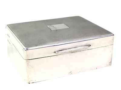 Lot 786 - SILVER CIGARETTE CASE