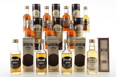 Lot 184 - 11 ASSORTED GLENTURRET WHISKY MINIATURES