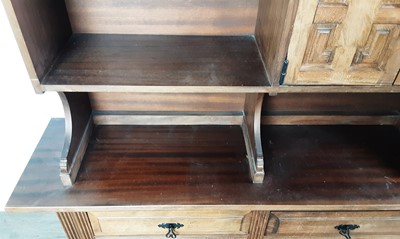 Lot 67 - LARGE MAHOGANY DRESSER