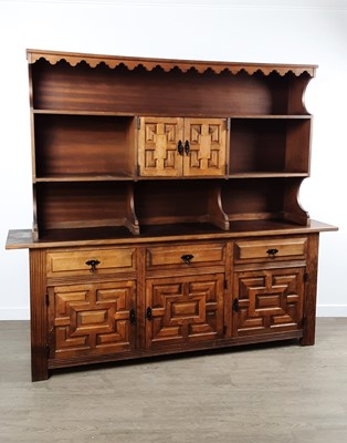 Lot 67 - LARGE MAHOGANY DRESSER