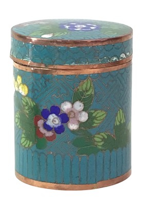 Lot 113 - GROUP OF CLOISONNÉ ITEMS