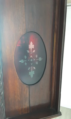 Lot 1026 - GEORGE III MAHOGANY LONGCASE CLOCK