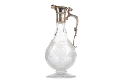 Lot 1115 - ELIZABETH II SILVER MOUNTED CLARET JUG