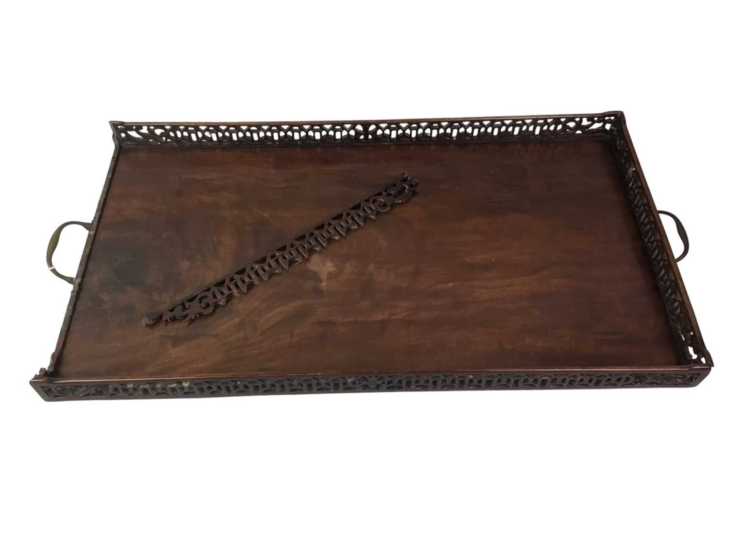 Lot 148 - MAHOGANY TRAY