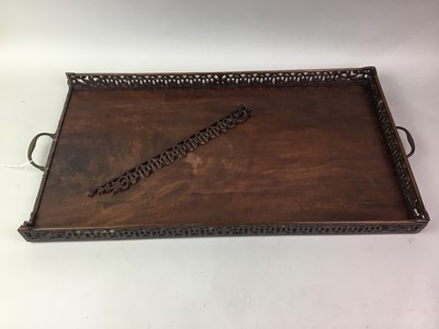 Lot 148 - MAHOGANY TRAY