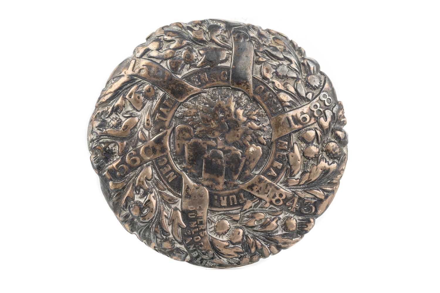 Lot 1290 - SILVER CHURCH OF SCOTLAND DISRUPTION BROOCH