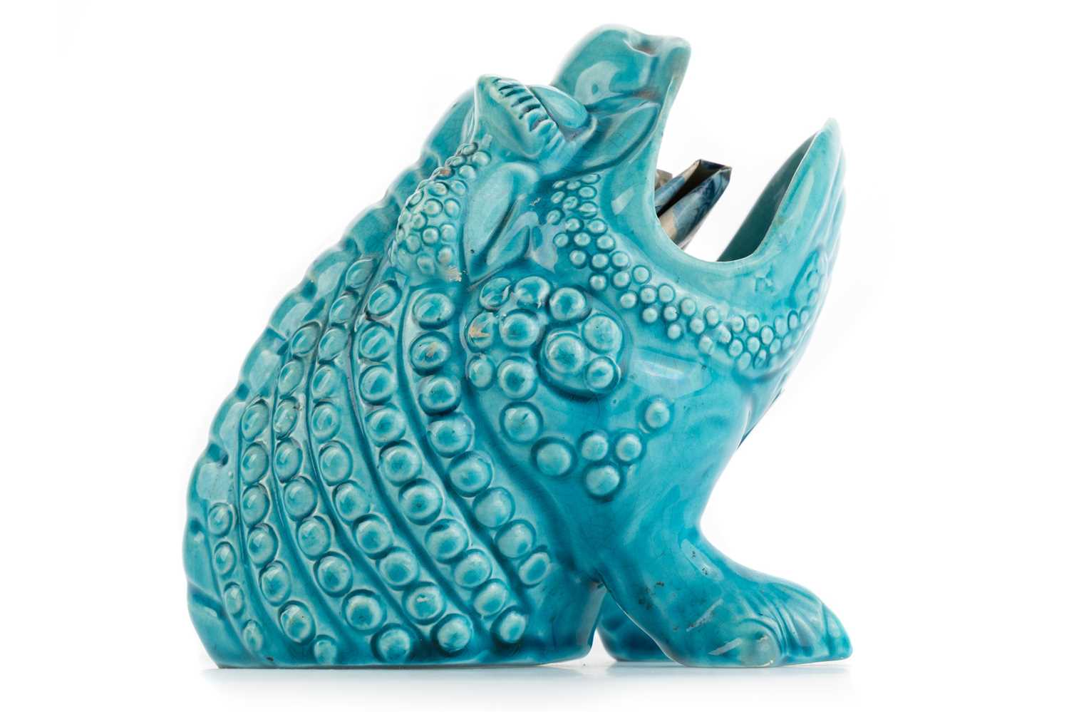 Lot 519 - BURMANTOFTS POTTERY FIGURE