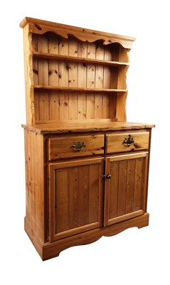 Lot 234 - PINE KITCHEN DRESSER