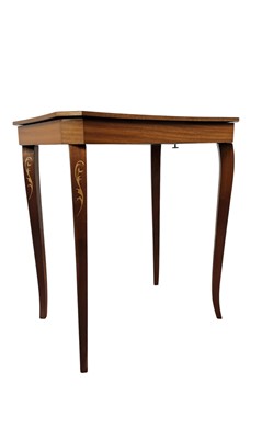 Lot 187 - TWO SEWING TABLES