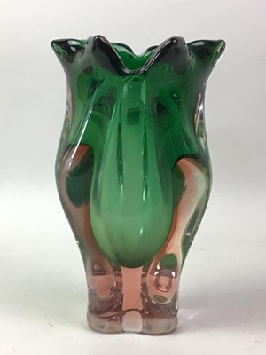 Lot 194 - ART GLASS VASE