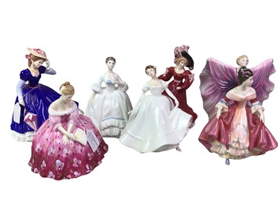 Lot 358 - GROUP OF ROYAL DOULTON FIGURES
