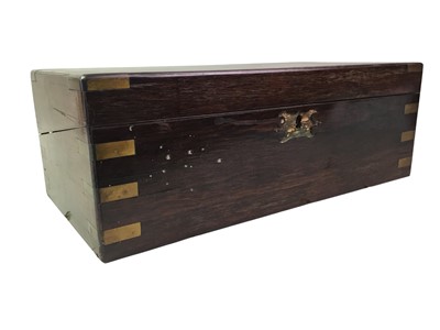 Lot 385 - TWO VICTORIAN LAP DESKS