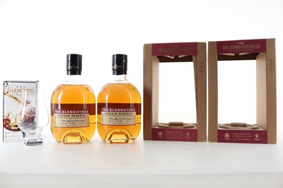 Lot 244 - 2 BOTTLES OF GLENROTHES VINTAGE RESERVE WITH GLENCAIRN GLASS