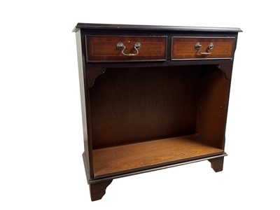 Lot 429 - MAHOGANY BOOKCASE AND OTHER FURNITURE