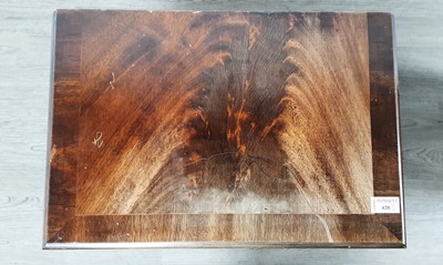 Lot 420 - TWO REPRODUCTION MAHOGANY CHEST OF DRAWERS